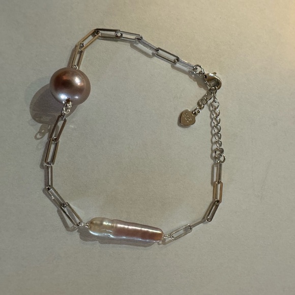 Freshwater pearl bracelet - Picture 2 of 3
